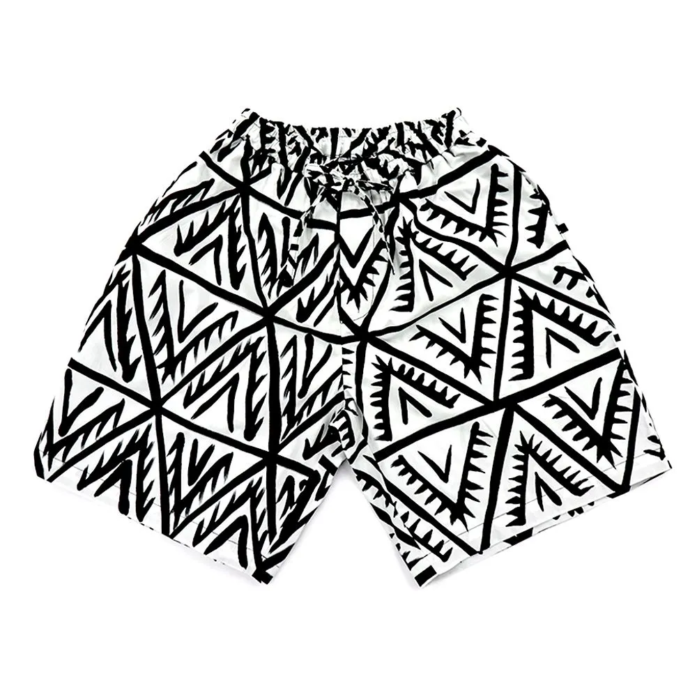 LAGOM Black Short Pants : Ikat