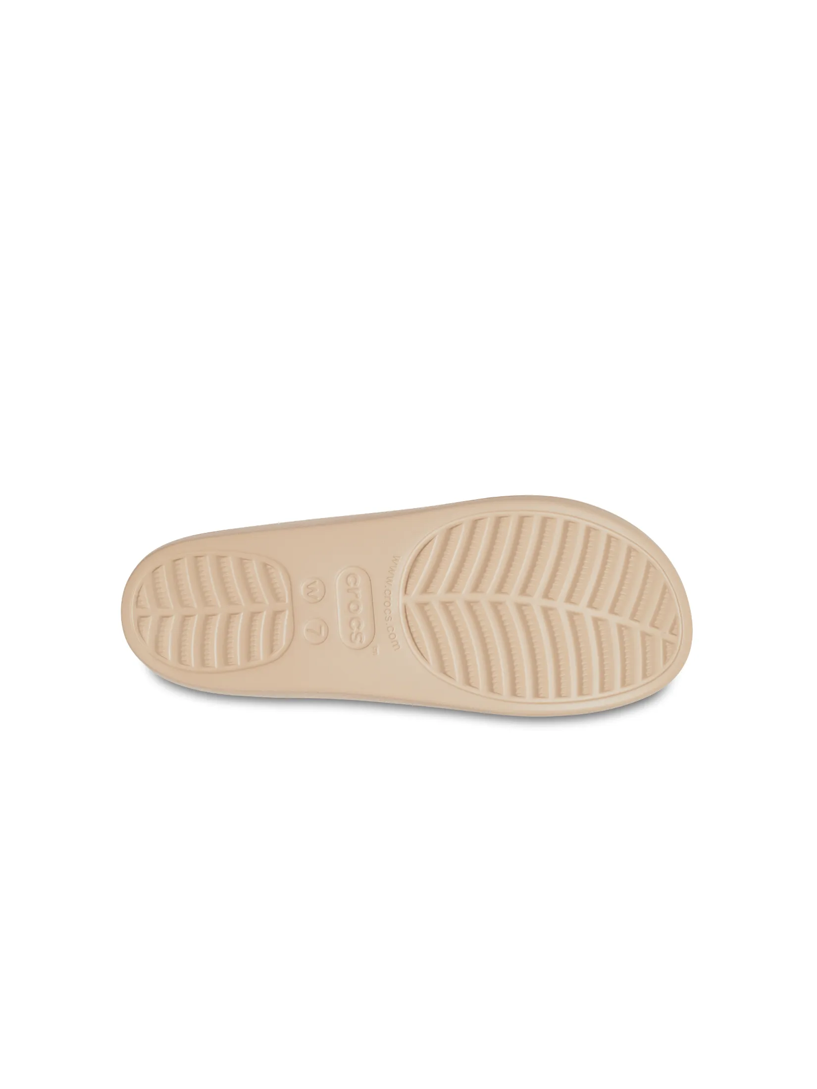 CROCS WOMEN'S  BAYA PLATFORM SANDAL - CHAI