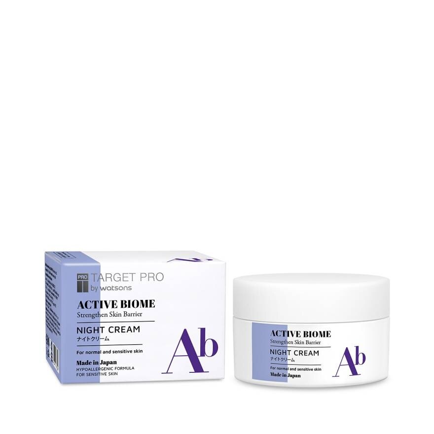 Target Pro by Watsons Active Biome Night Cream 50 g.