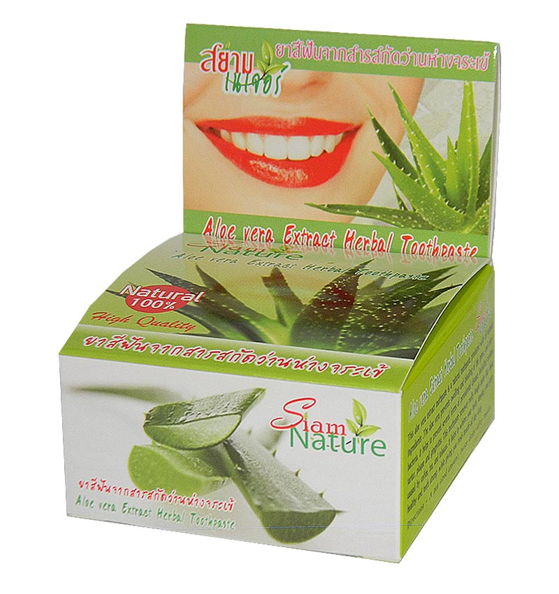 Круглая Зубная паста с алоэ вера 25 гр