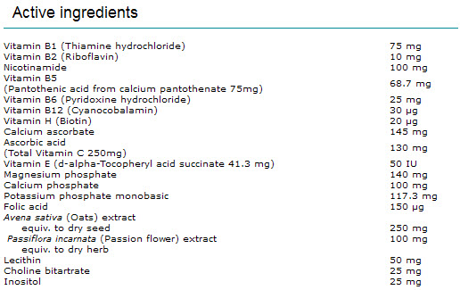 Витаминный комплекс Executive B Blackmores 125 таблеток