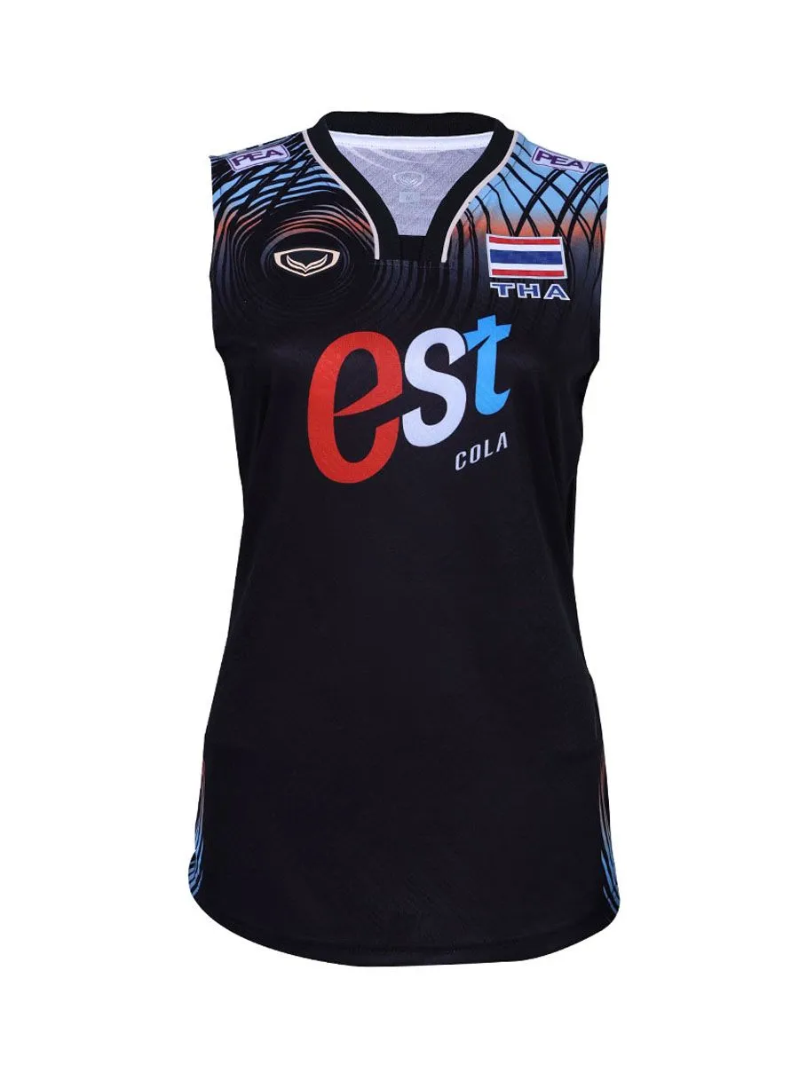 GRAND SPORT Black WomenVolleyball  Jersey 2024 (014353)
