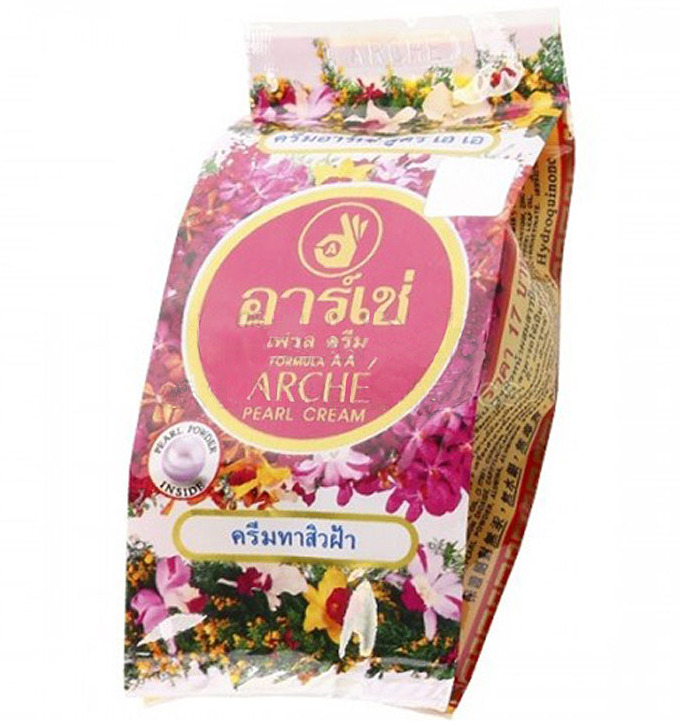 Тайский отбеливающий крем с жемчугом 10 гр