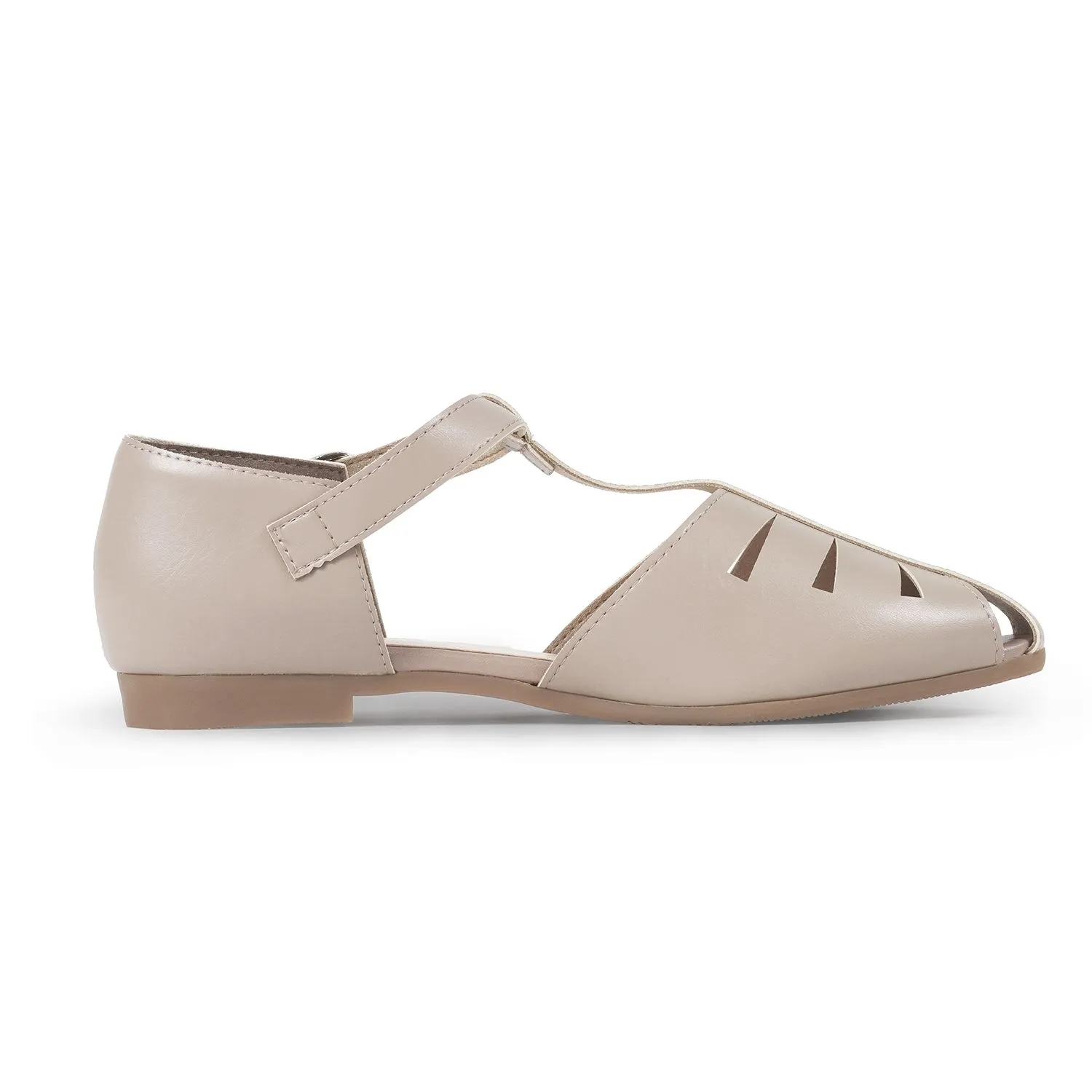 JOLI SNOB Oak Women Comfort Flats