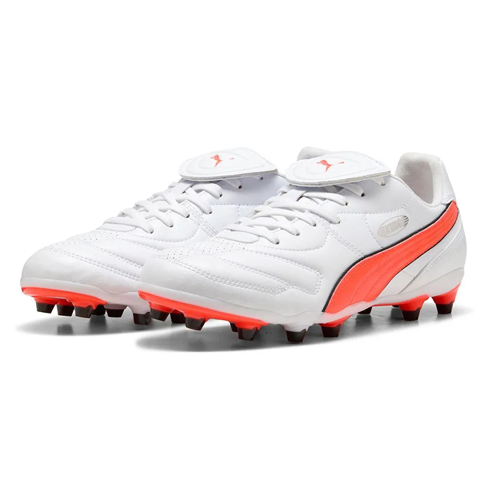PUMA King Liga FG/AG Unisex Football Shoes White - PU097SH466ENTH
