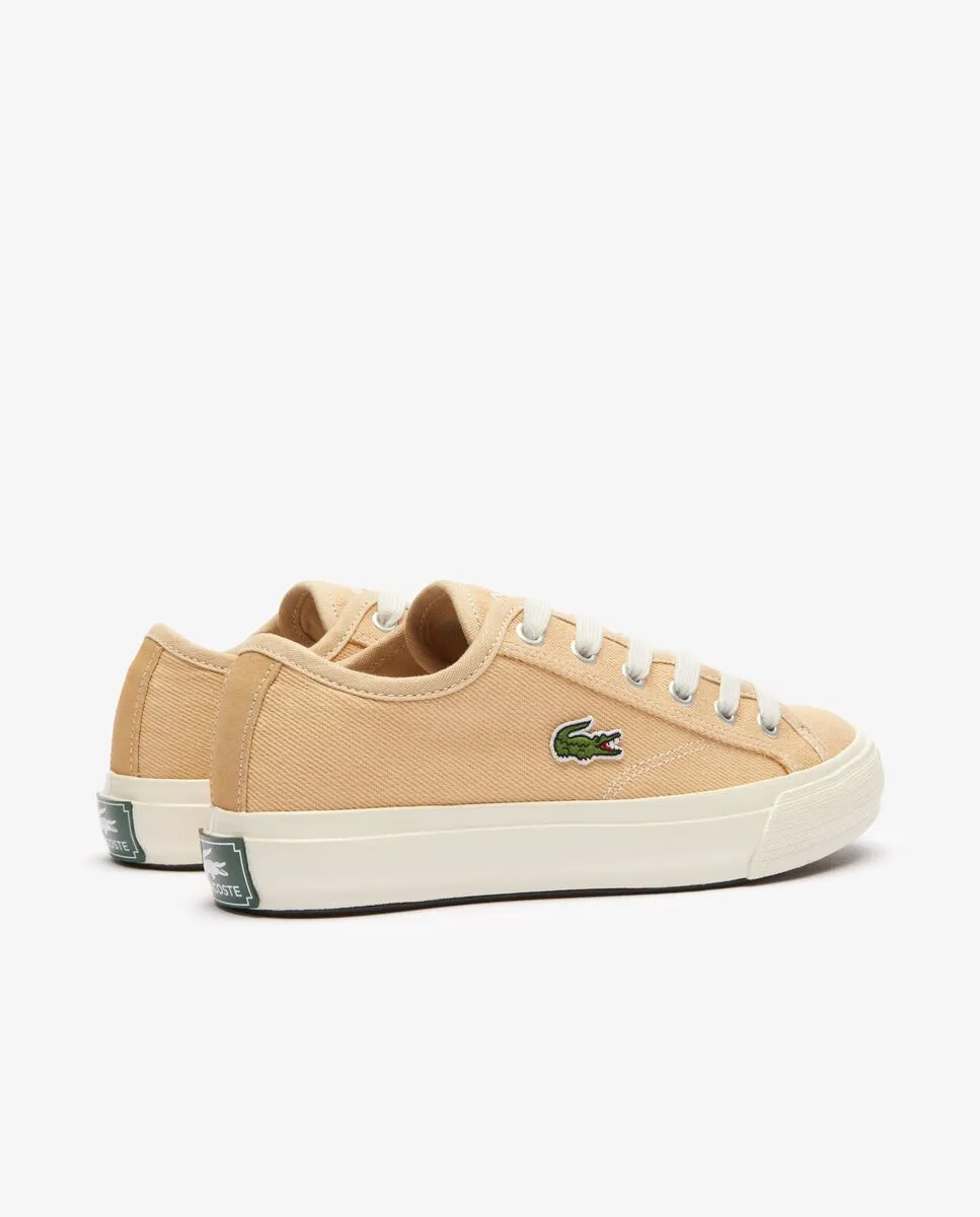 LACOSTE Women’s Backcourt Trainers Beige