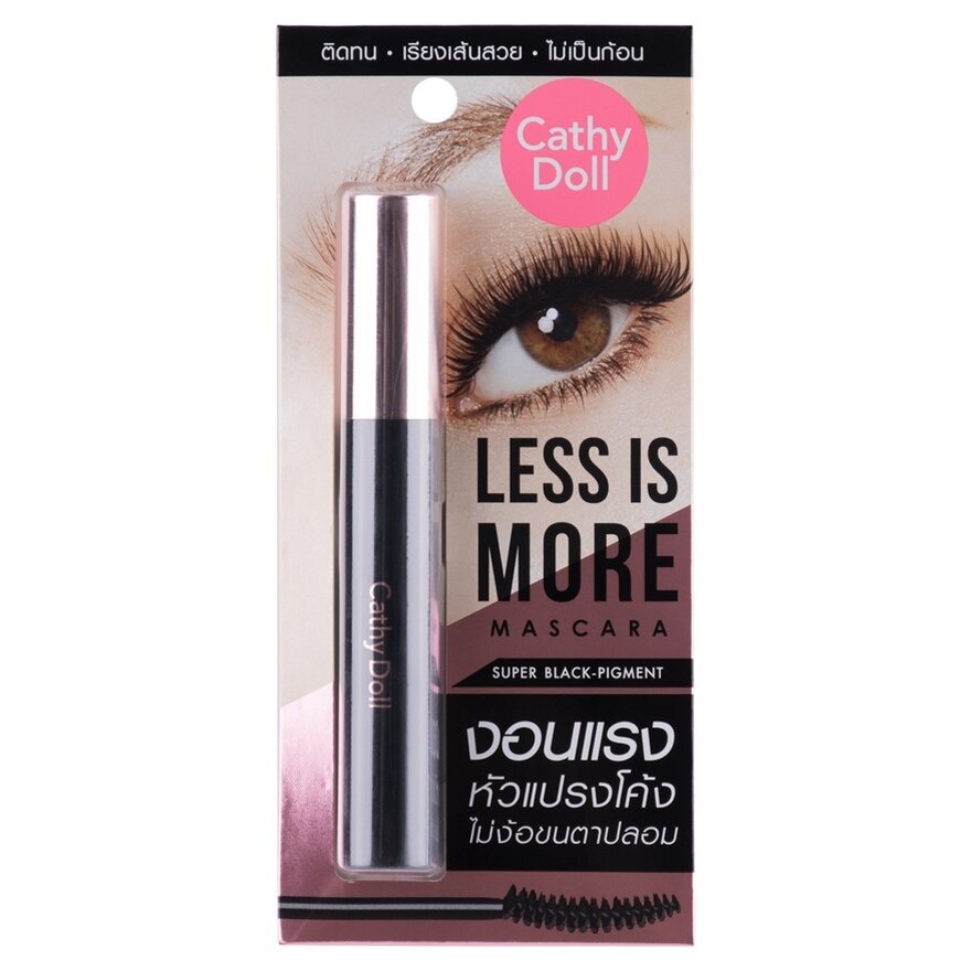 Cathy Doll Less Is More Mascara 8g Black - Black