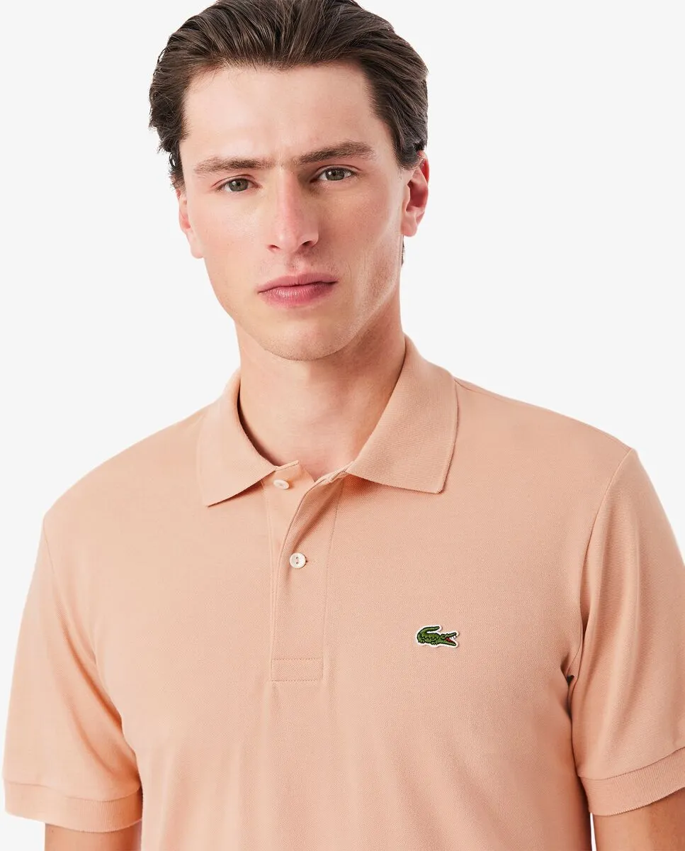 LACOSTE Classic Fit L.12.12 LIGHT Piqu  Polo Shirt Beige