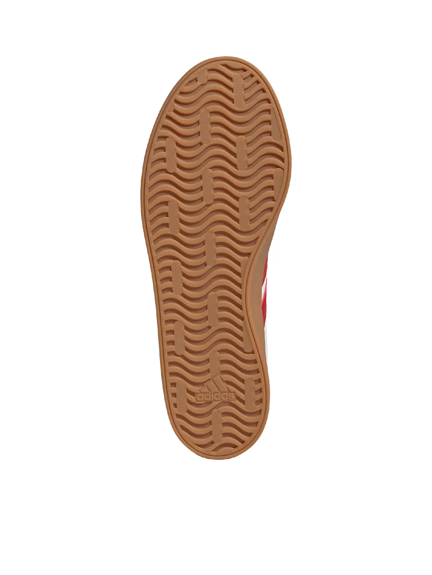 ADIDAS Men Sneakers VL Court 3.0 JR8633 White / Core White / Shadow Red / Better Scarlet