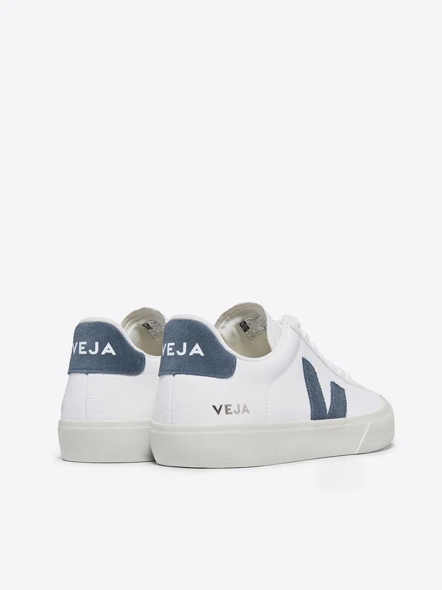 VEJA Men Sneaker Campo Chromefree Leather Extra White California