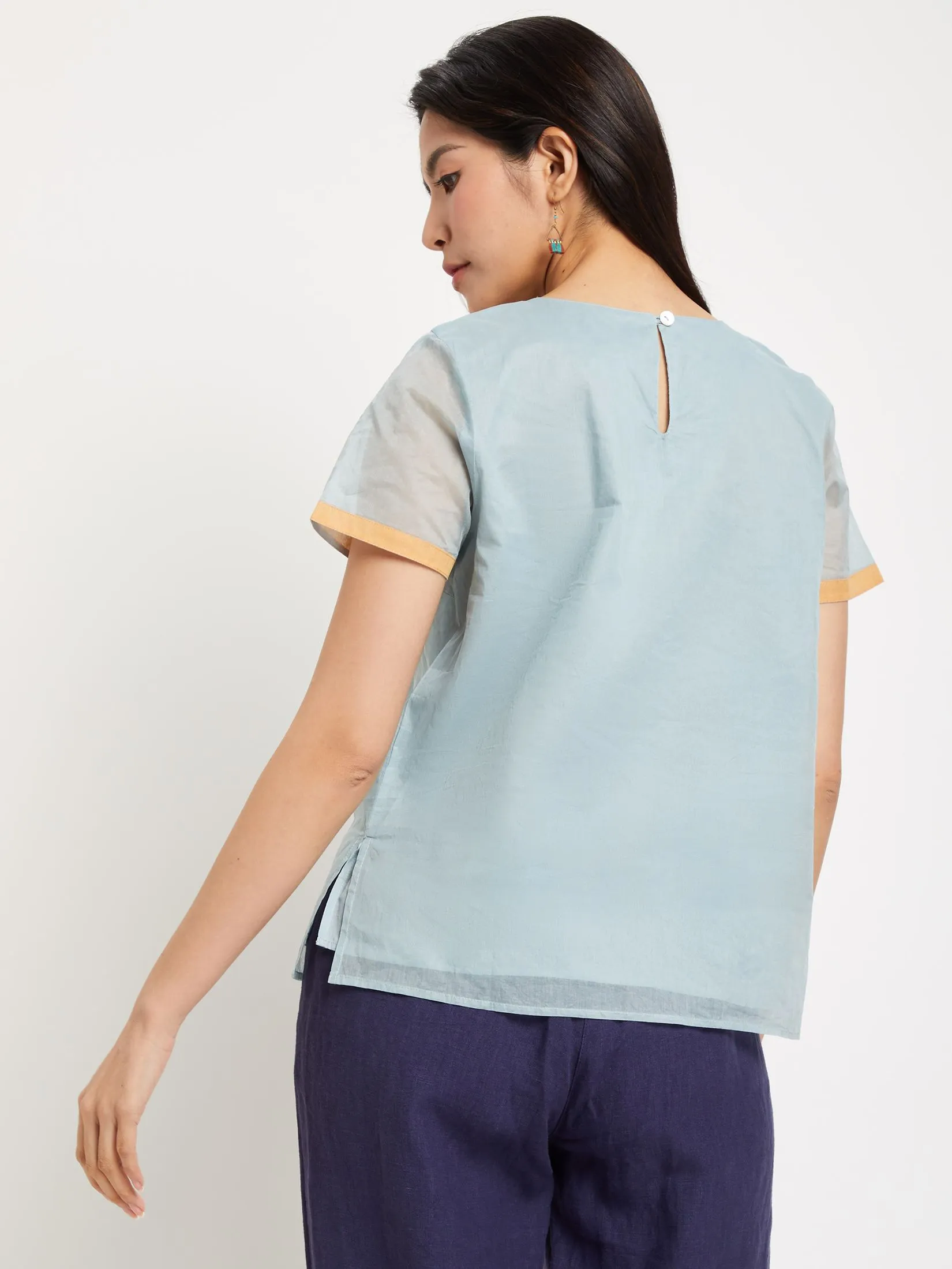 JOURNAL Women Blouse Short Sleeves Print