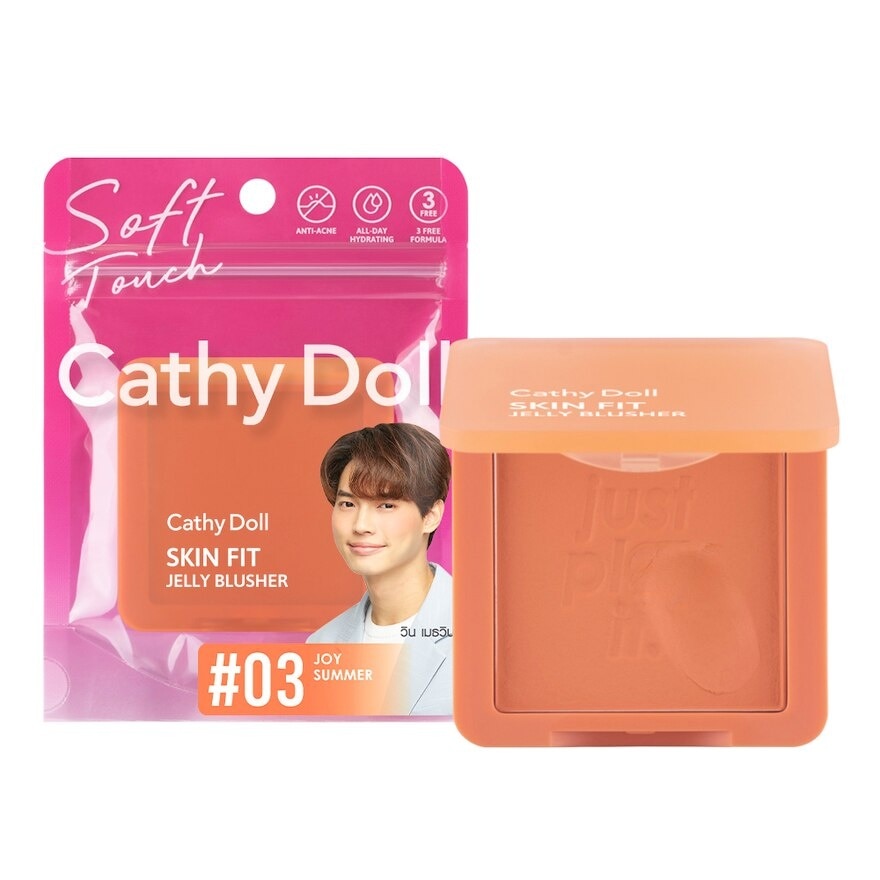 Cathy Doll Skin Fit Jelly Blusher 6g 03 - 03 Joy Summer