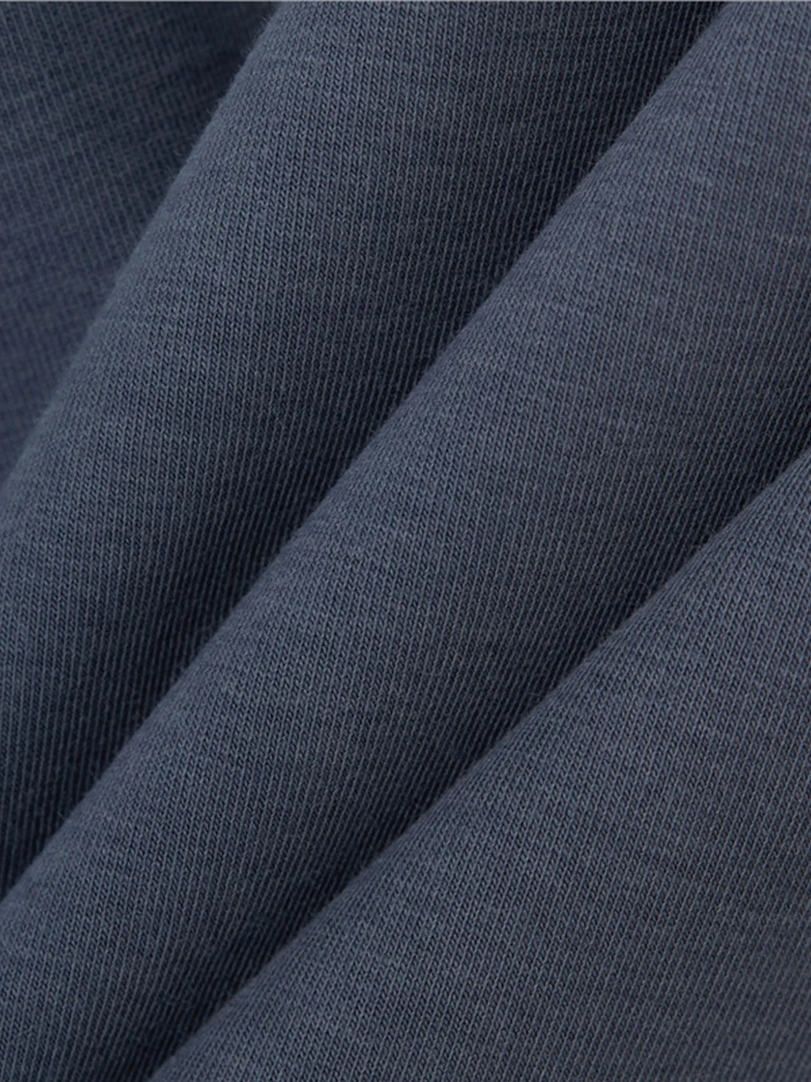 GIORDANO Men's Oversized Cool Pocket Tee Neptune Blue grey