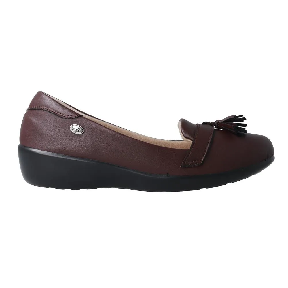 AEROSOFT Red Wine CW3132 Court Shoes Size - 7 US