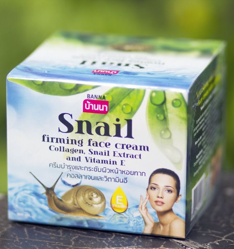 Подтягивающий улиточный крем Banna 100 мл