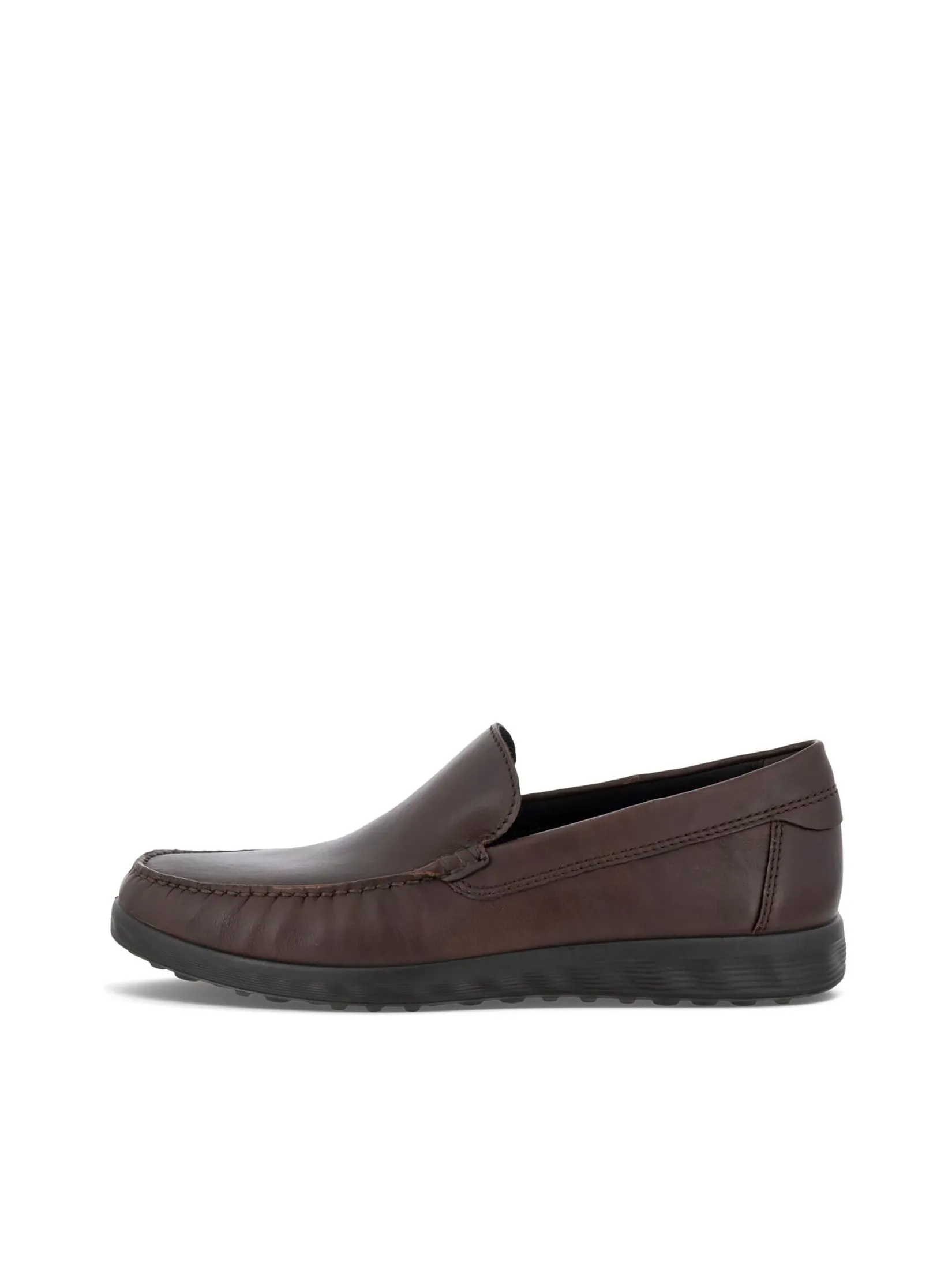 ECCO Men Leather Shoes S Lite Moccasins Cocoa Brown