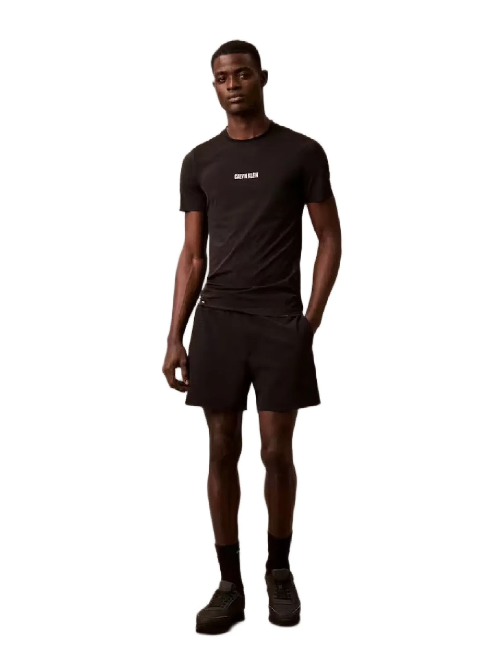 CALVIN KLEIN Men's Intense Power Gym T-Shirt Black