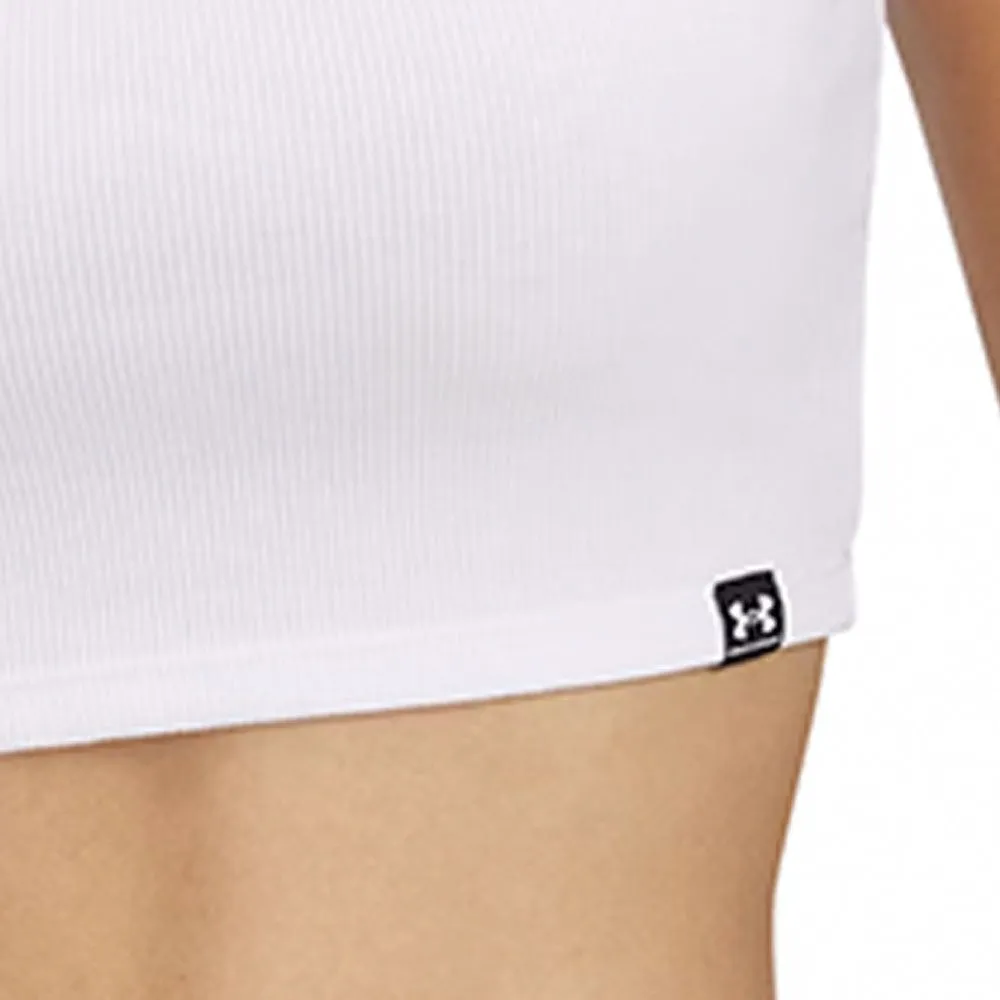 UNDER ARMOUR Women Training Tank Rival Rib Baby White - UN127AP896EITH