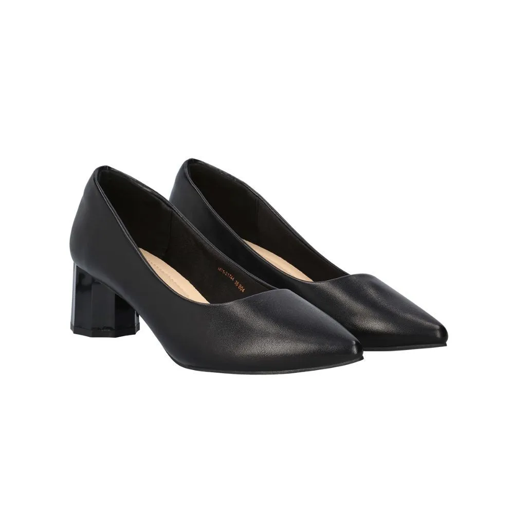 MARIA PIA BLACK PUMP SHOES M75-21744