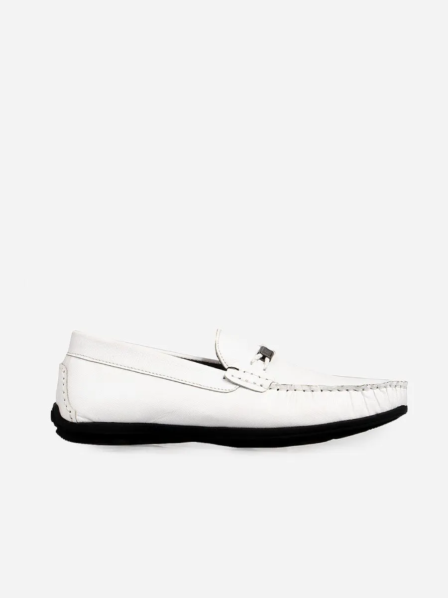 KENNETH COLE MEN'S DRIVER SHOES DILAN SAILOR / WHITE