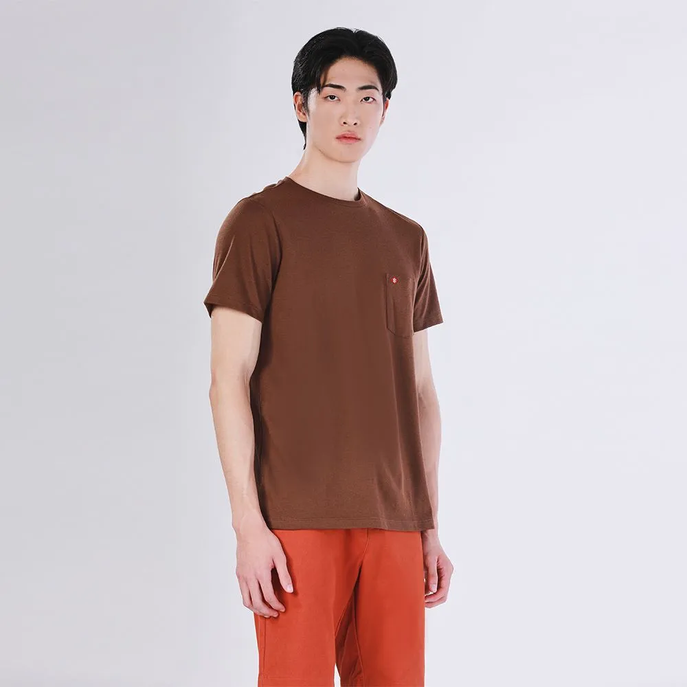 JOHN HENRY Men's T-Shirts (Slim Fit) SDM Brown