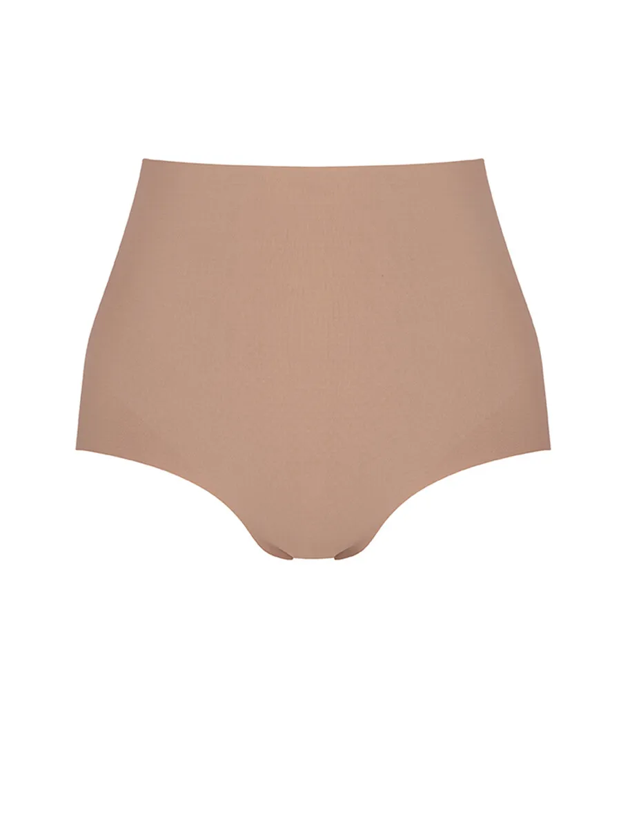 SABINA Seamless Shapewear Mid Waisted Panty - Tan