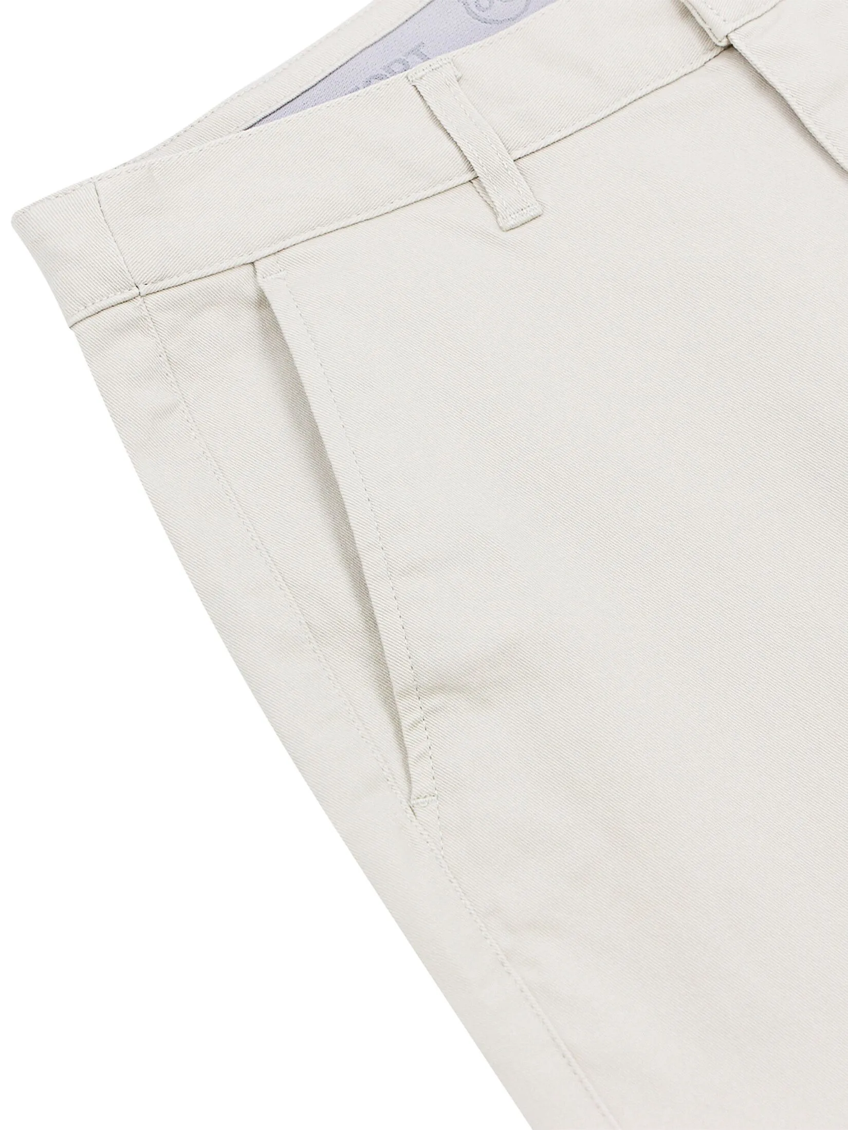 GIORDANO Men's Low-Rise Skinny Stretch Pants (180° Elastic Waistband) Creamware Khaki