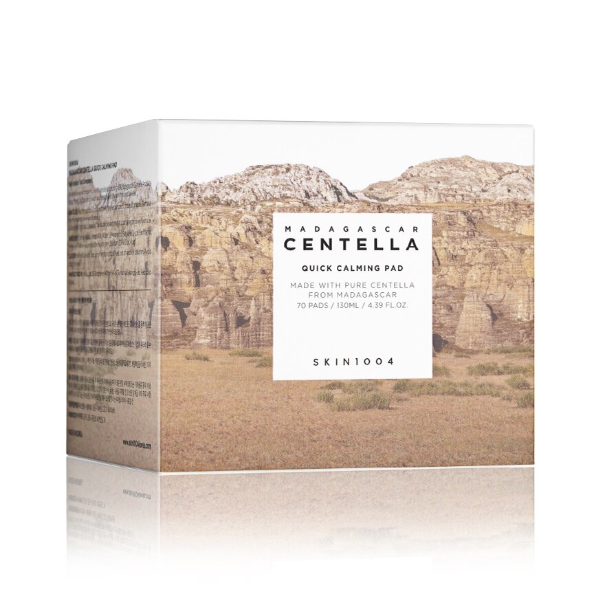 Skin1004 Madagascar Centella Quick Calming Pad 70 Pad (130ml)