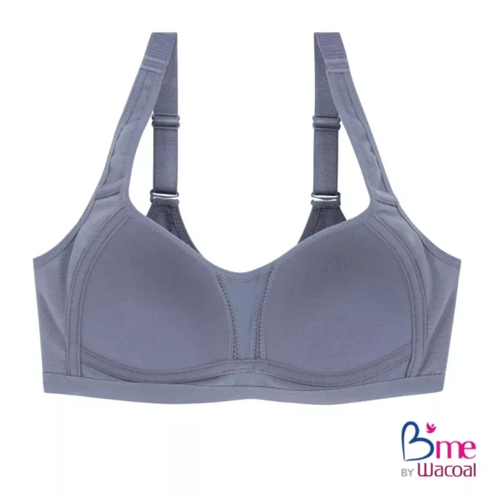 B'ME Non-Wire Bra Model ME1K21 Grey