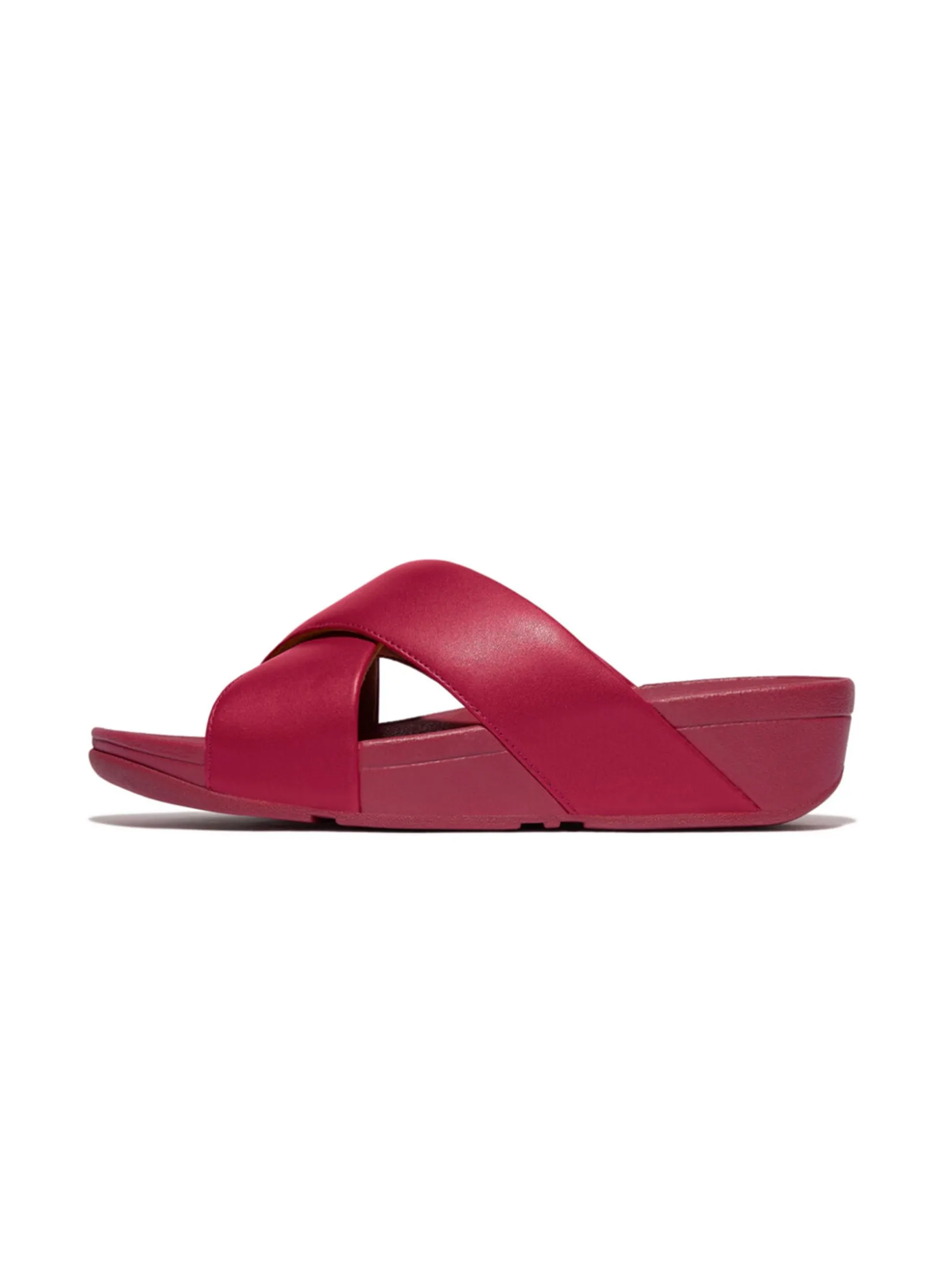 FitFlop™ WOMEN'S LULU CROSS SLIDE RED