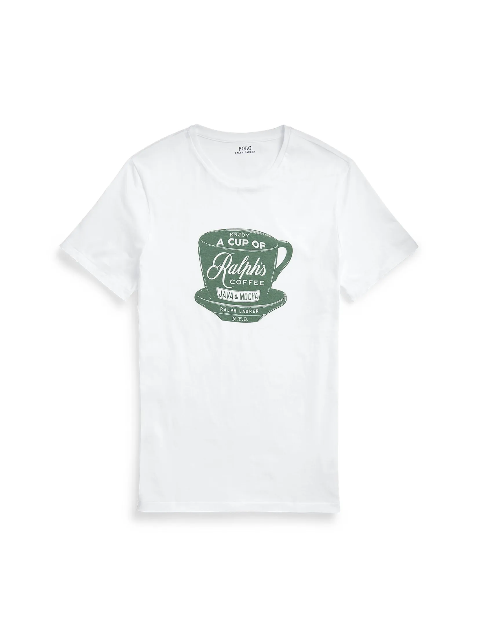 POLO RALPH LAUREN Ralph s Coffee T-Shirt Men MNPOTSH1N820851 White