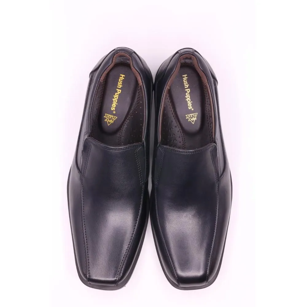 HUSH PUPPIES Men's Shoes Model Christopher HP 8HDFB8461 - BLACK Dress Shoes Slip-ons