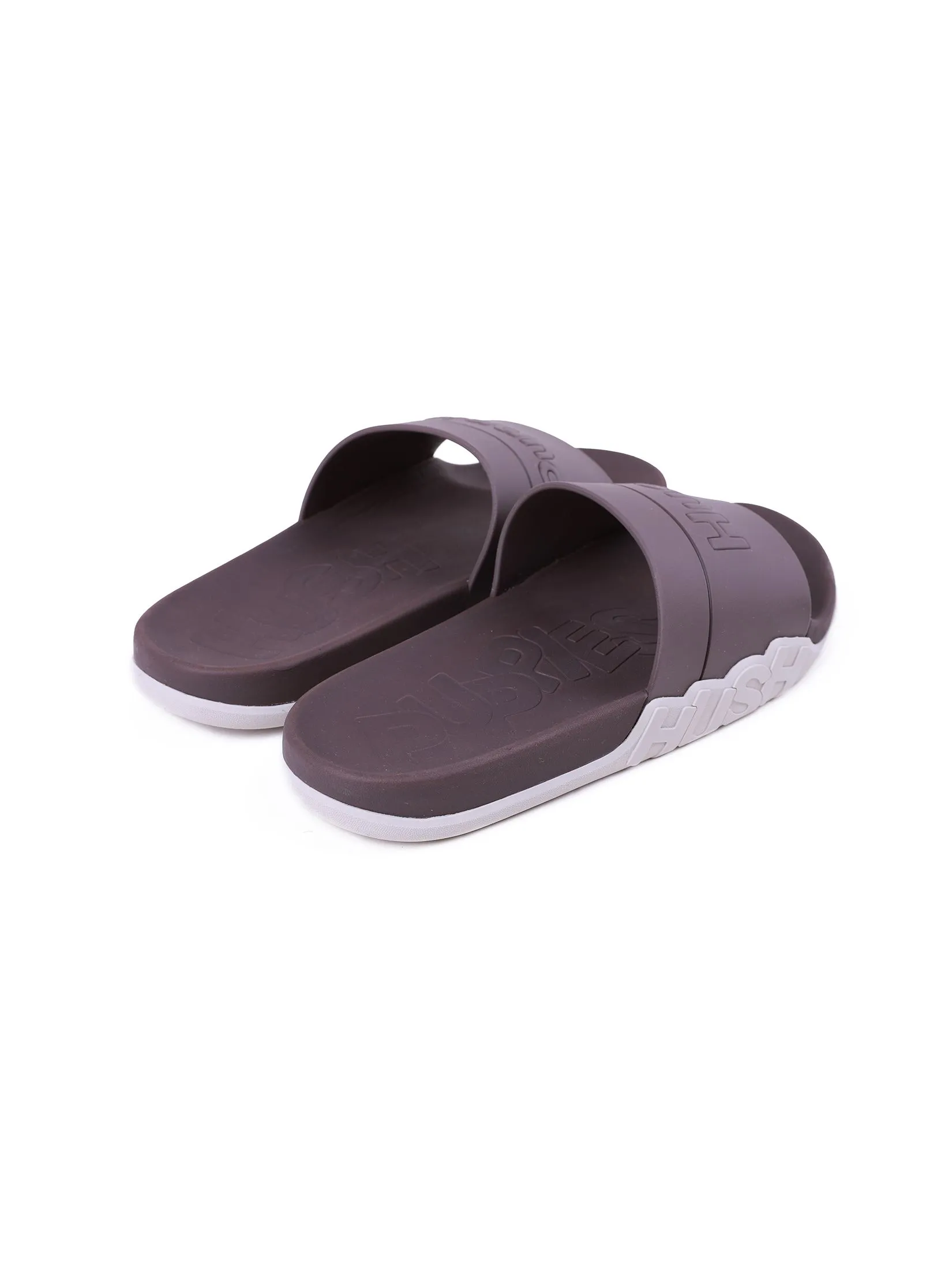 HUSH PUPPIES Men's Shoes Sandals Slides  - BROWN