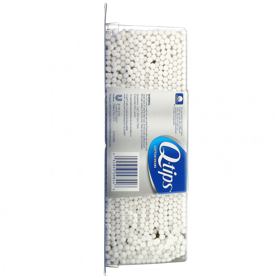 Q-tips, Original Cotton Swabs, 750 Swabs