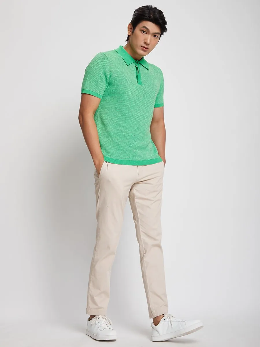 ALUMNUS Men Polo Shirt Short Sleeves Printed