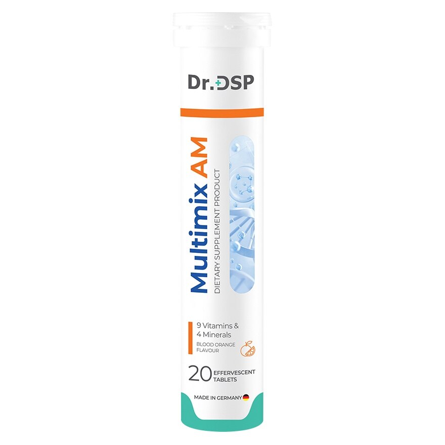 Dr.DSP Multimix AM Vitamin  Mineral 20 Tablets (Blood Orange Flavour)