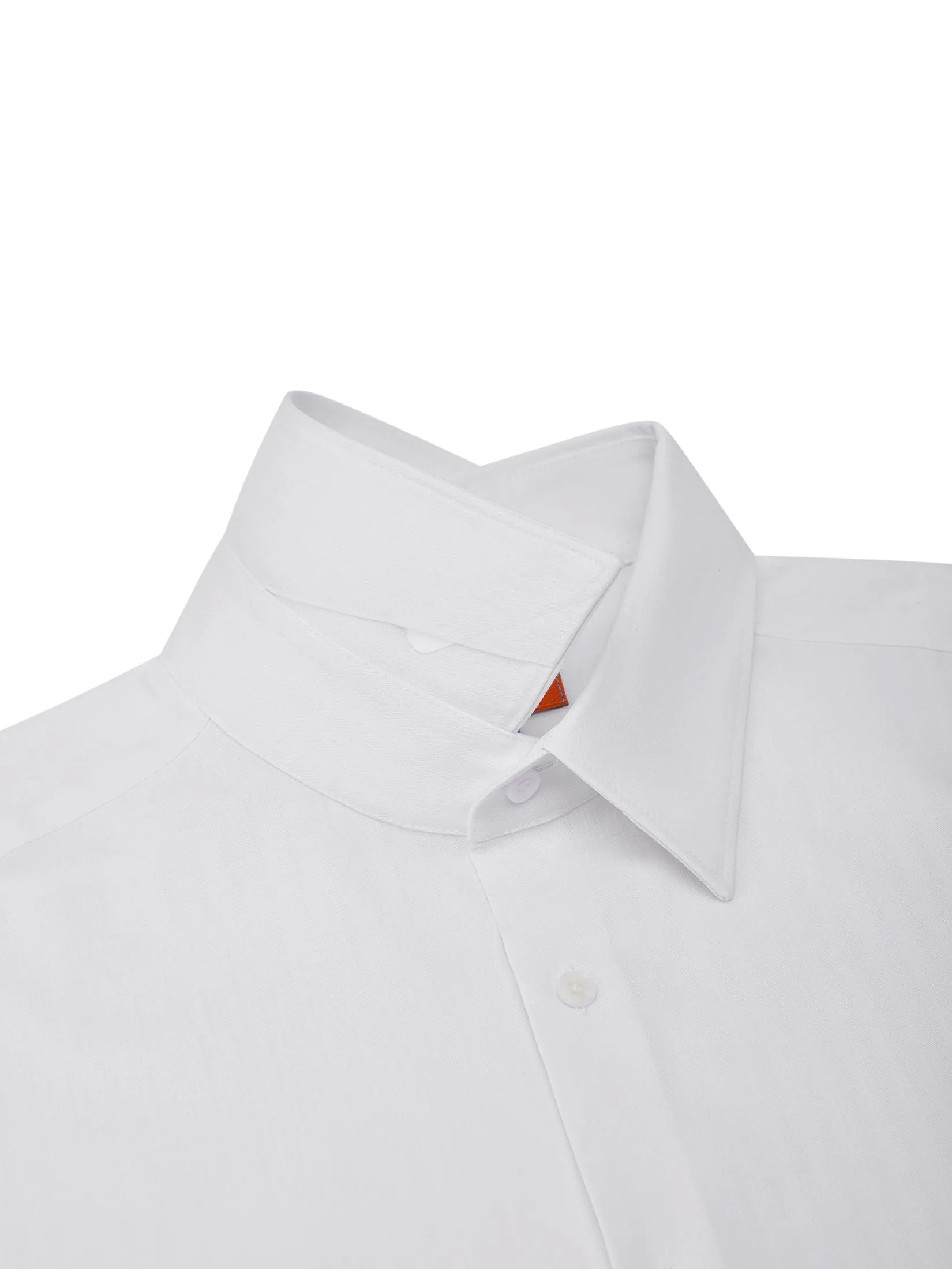 G2000 Men Clothing Non-Iron Silky Touch Herringbone Shirt  Smart Fit - White