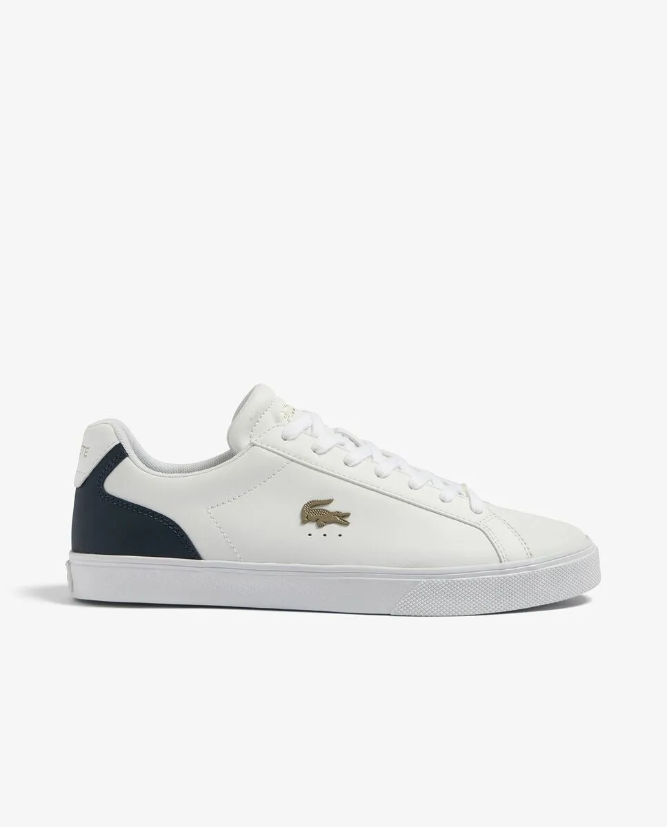 LACOSTE White Men’s Lacoste Lerond Pro Leather Trainers