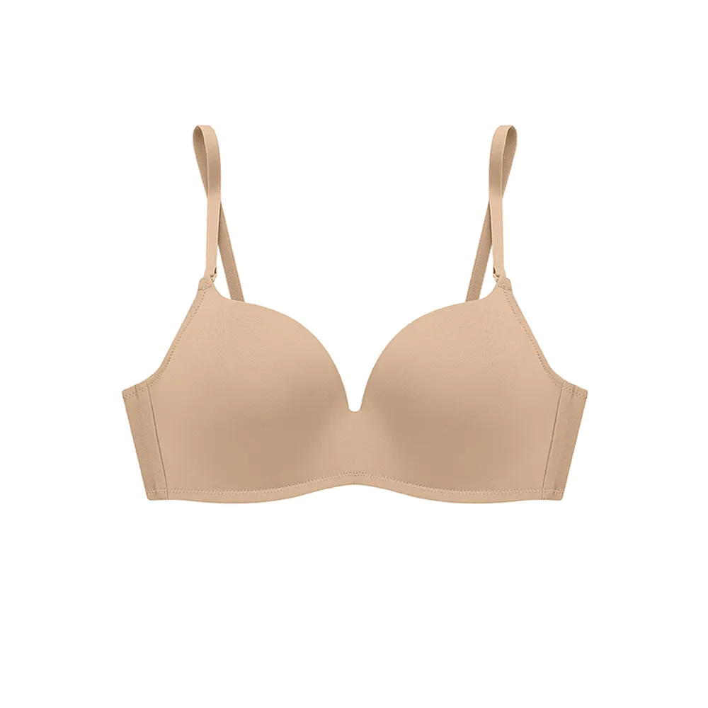 SABINA [2 Pieces] Bra Fong D Invisible Wire Doomm Doomm Collection Style no. SBXA9216CD Beige