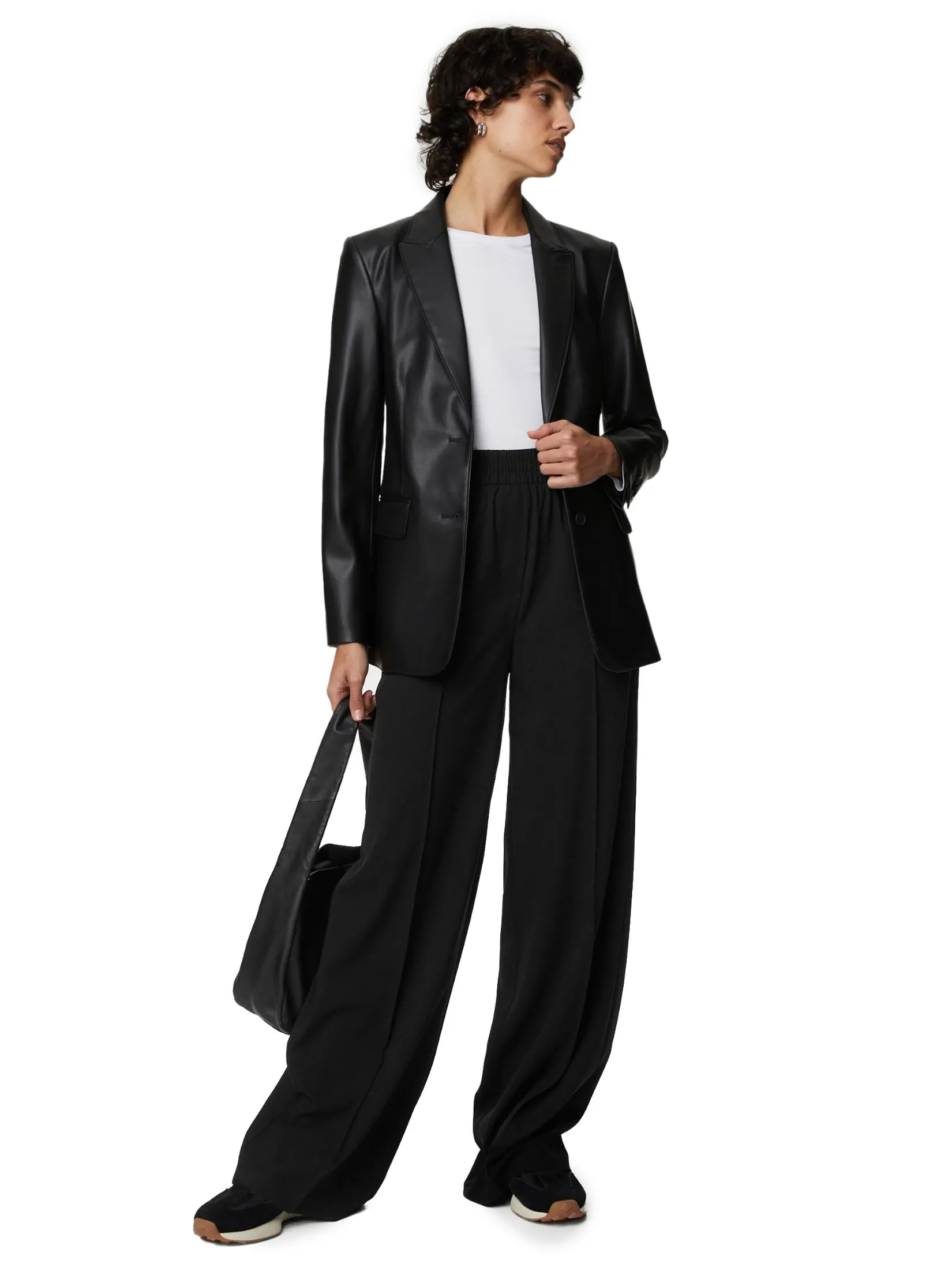 MARKS & SPENCER Women Wide Leg Trousers