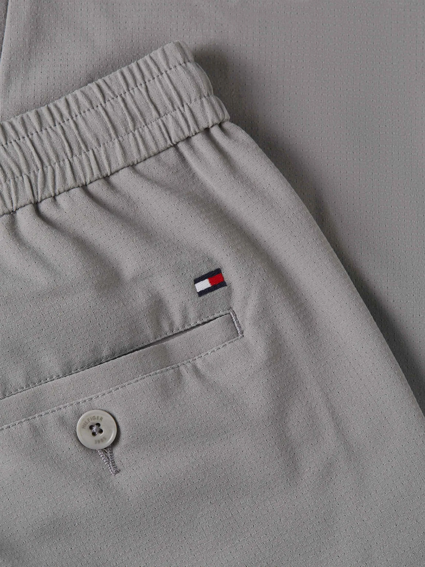 TOMMY HILFIGER MEN PANTS Grey Straight