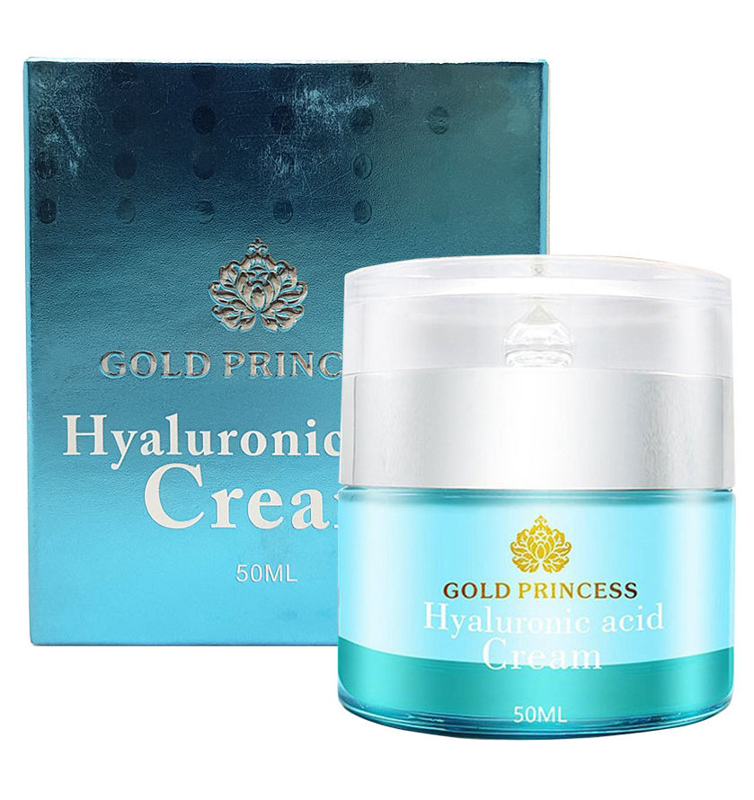 Увлажняющий крем для лица с гиалуроновой кислотой Gold Princess 50 мл