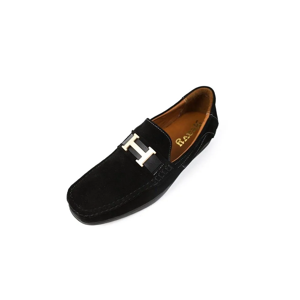 HEAVY Black Loafer Heavy Shoes VC8122