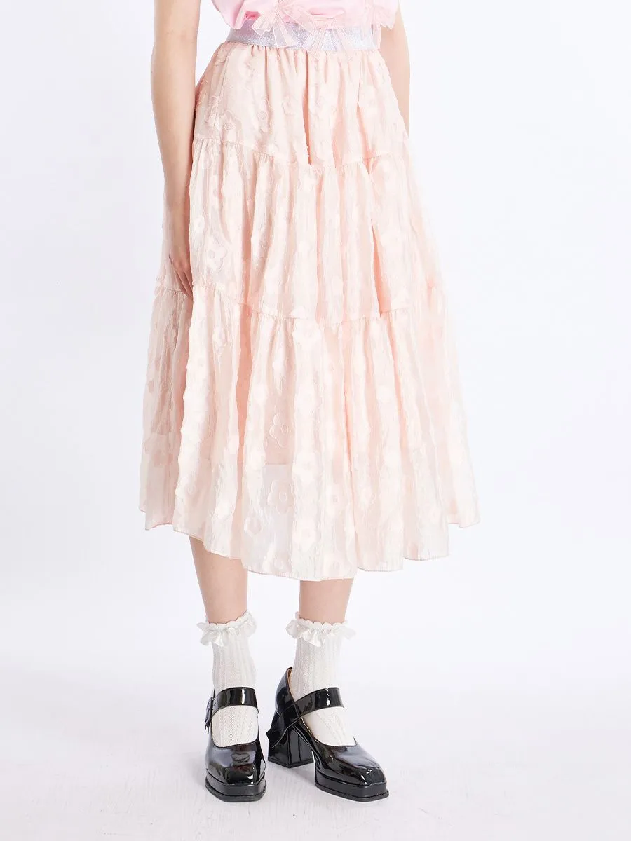 ICONIC WOMAN PINK LAYLA SKIRT