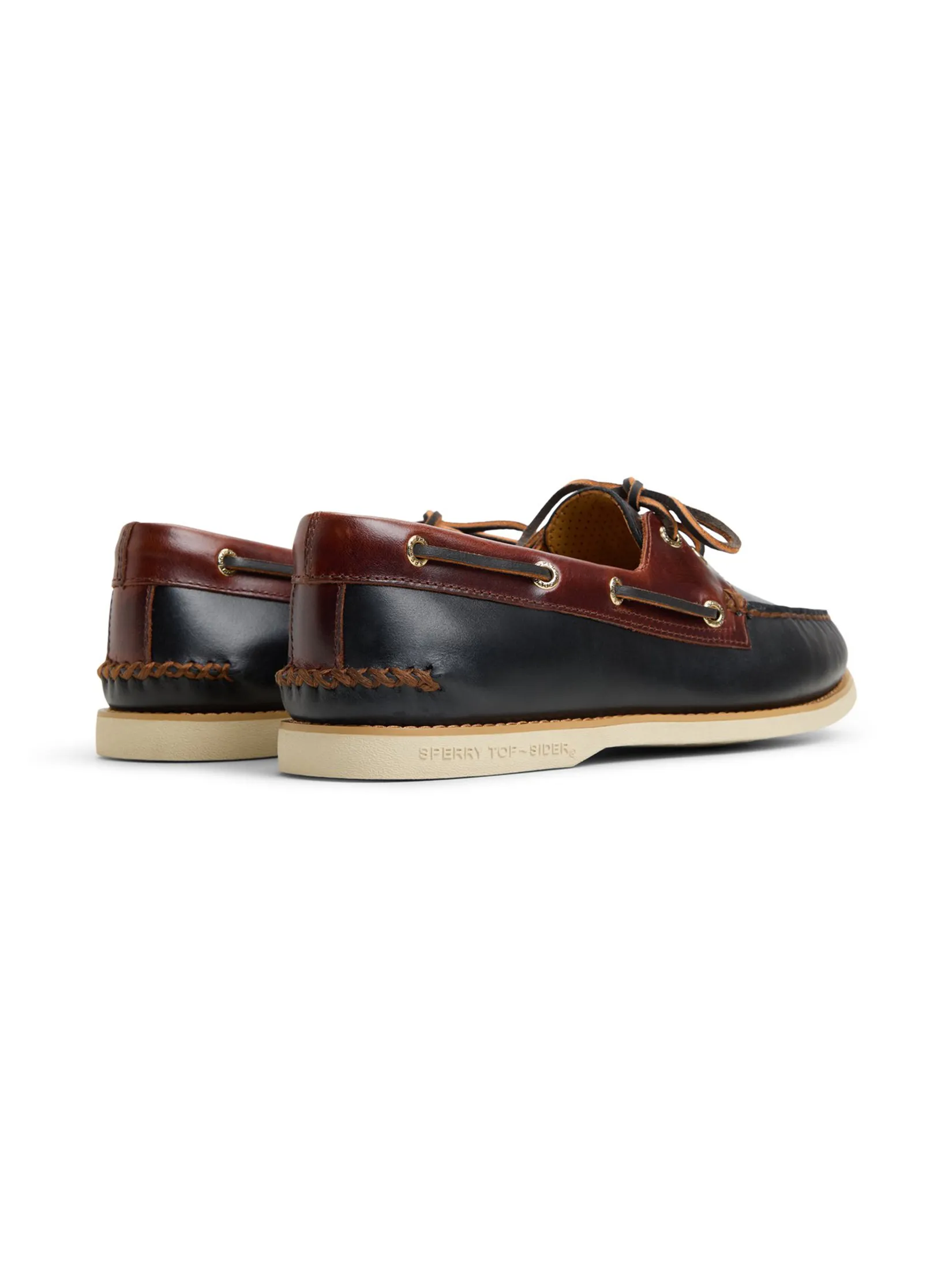 SPERRY MEN BLACK COMBO GOLD A/O 2-EYE
