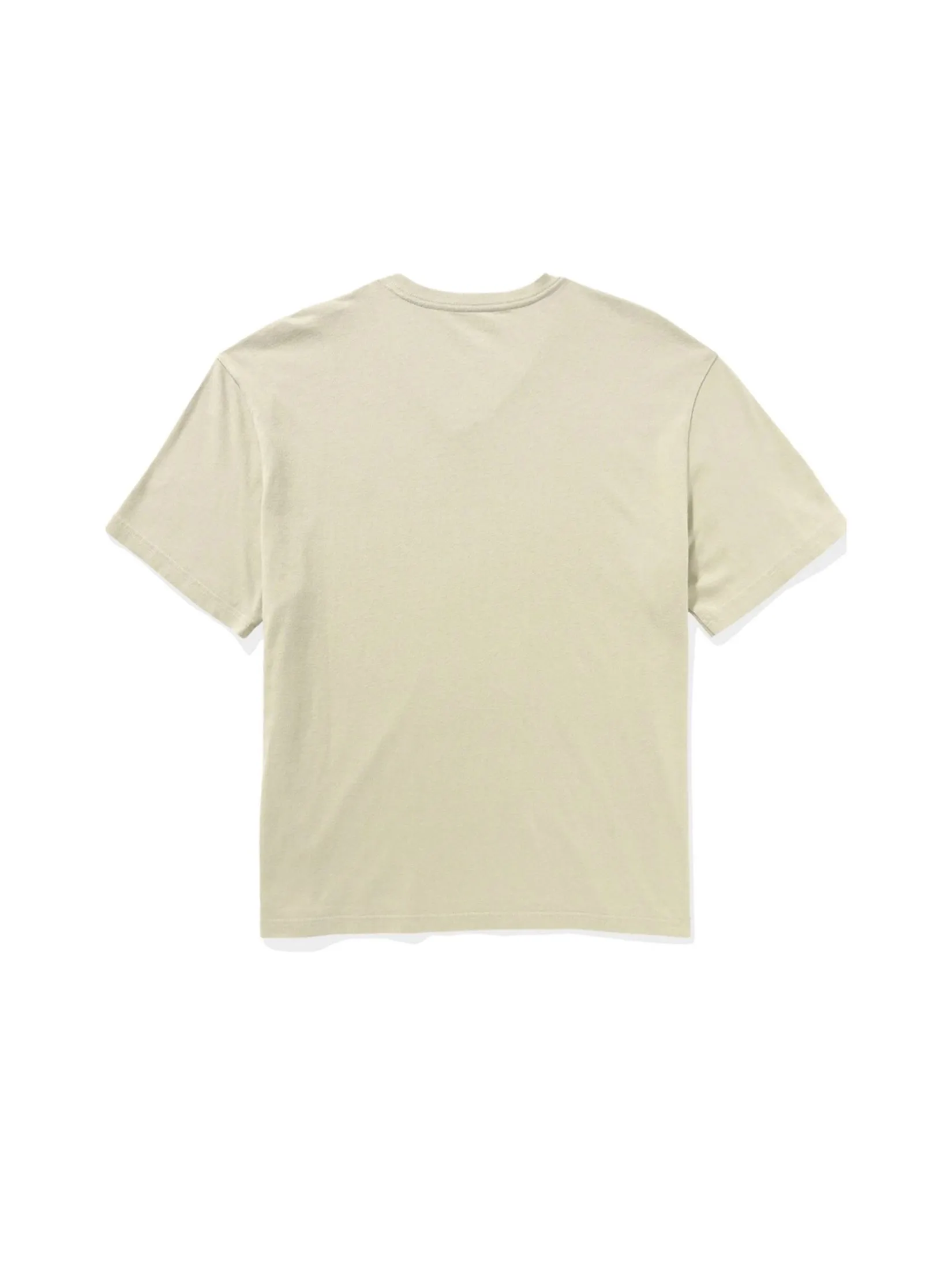 AMERICAN EAGLE MEN K-INTL SS V NECK PC DYE NEW EAGLE- INTL 341 FADED OLIVE