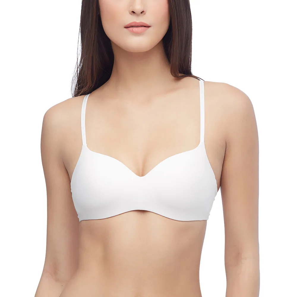 WACOAL Cream Wireless bra WB3A14
