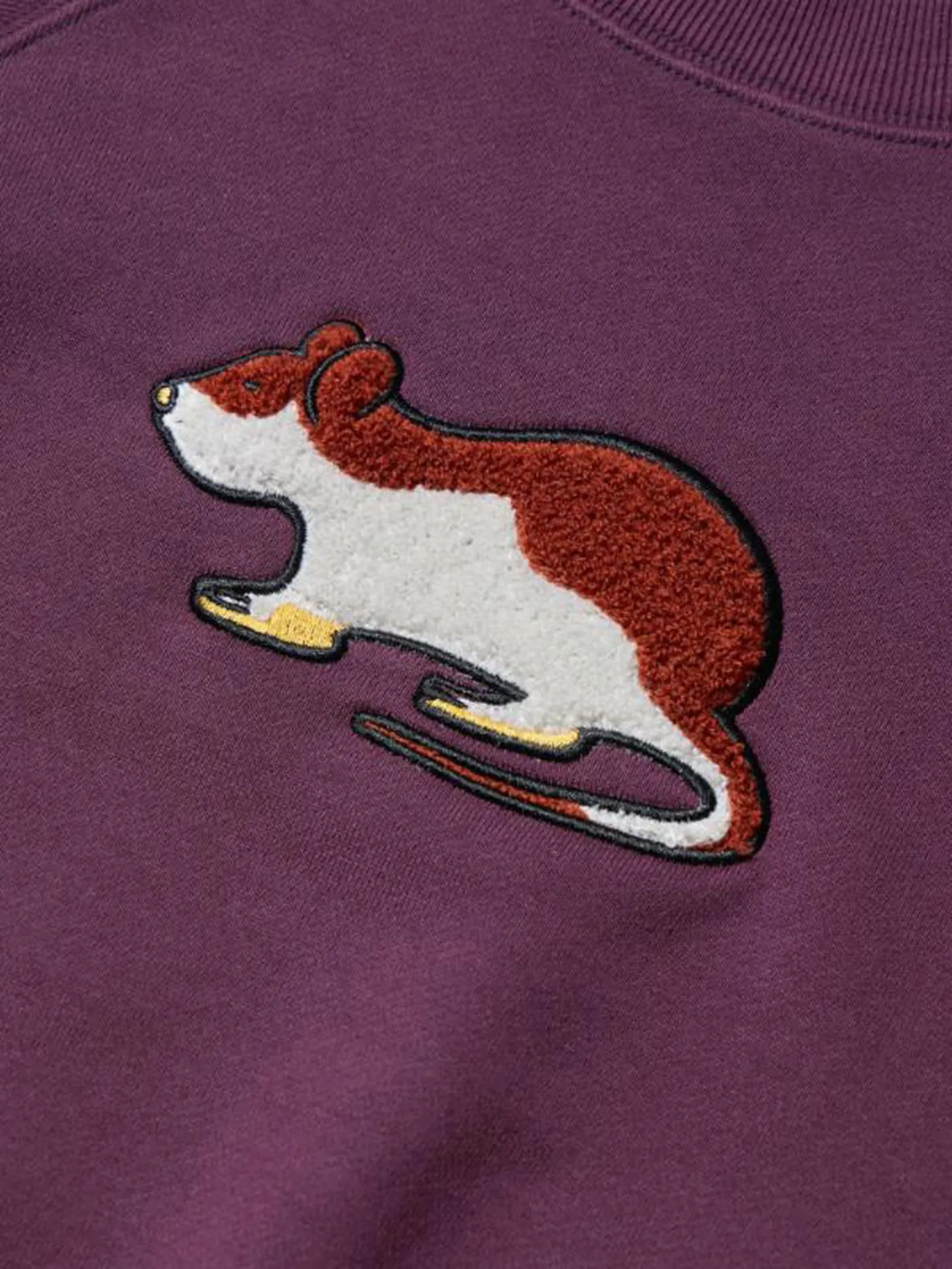 ONION COLLECTION Men Sweatshirt Short Sleeve - Rat