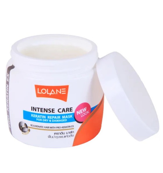 Кератиновая маска для объема волос Lolane 200 мл