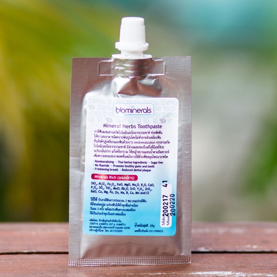 Зубная паста со вкусом белого шоколада Biominerals 25 гр